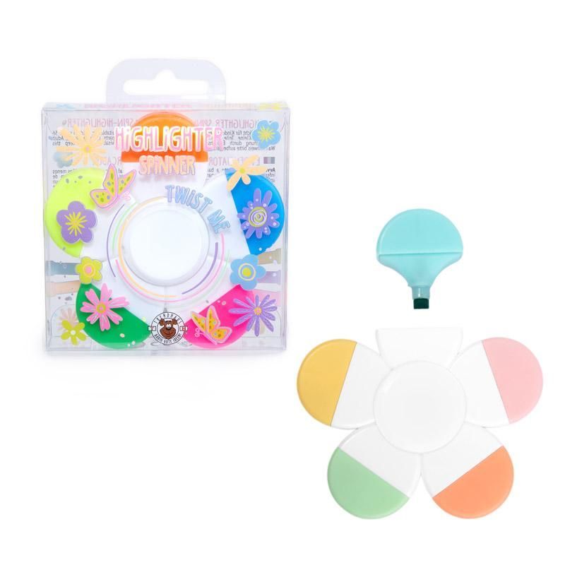 GOOD FEELINGS Spin-Highlighter 5 in 1, 2 assorted