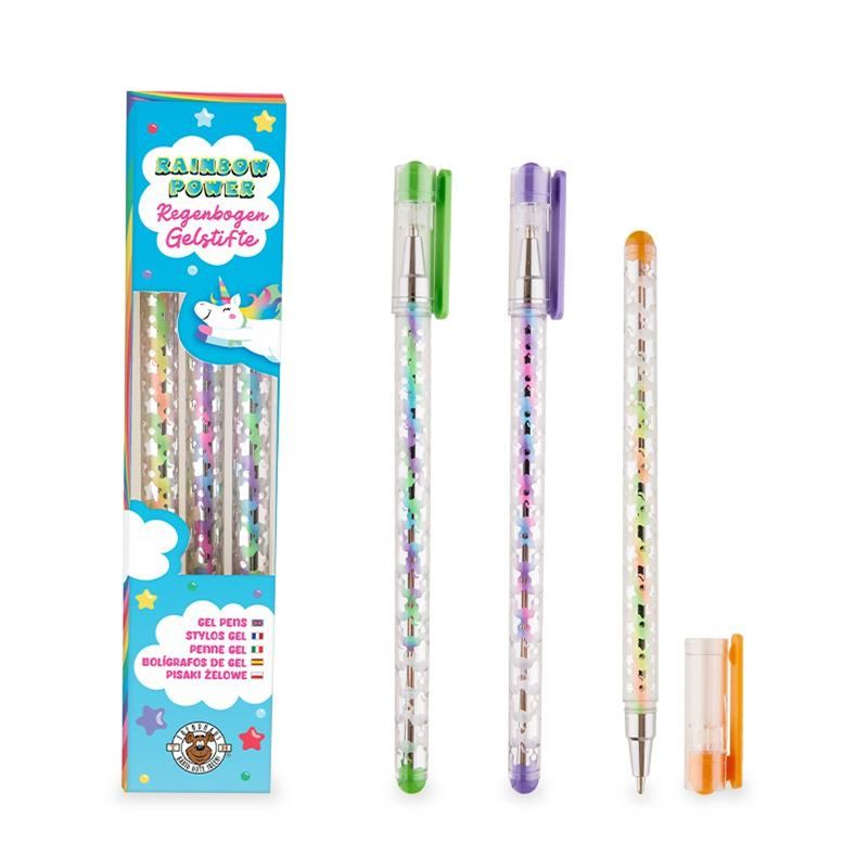 RAINBOW POWER Rainbow Gelpens, set of 3