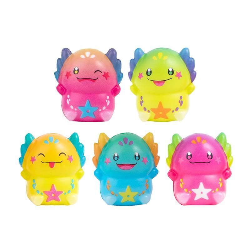 AX Antistress Soft Axolotl, 5 assorted