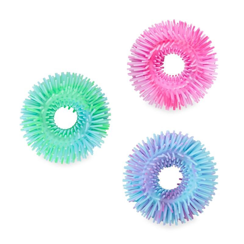 RAINBOW POWER Fluffy Bracelet, 3 assorted