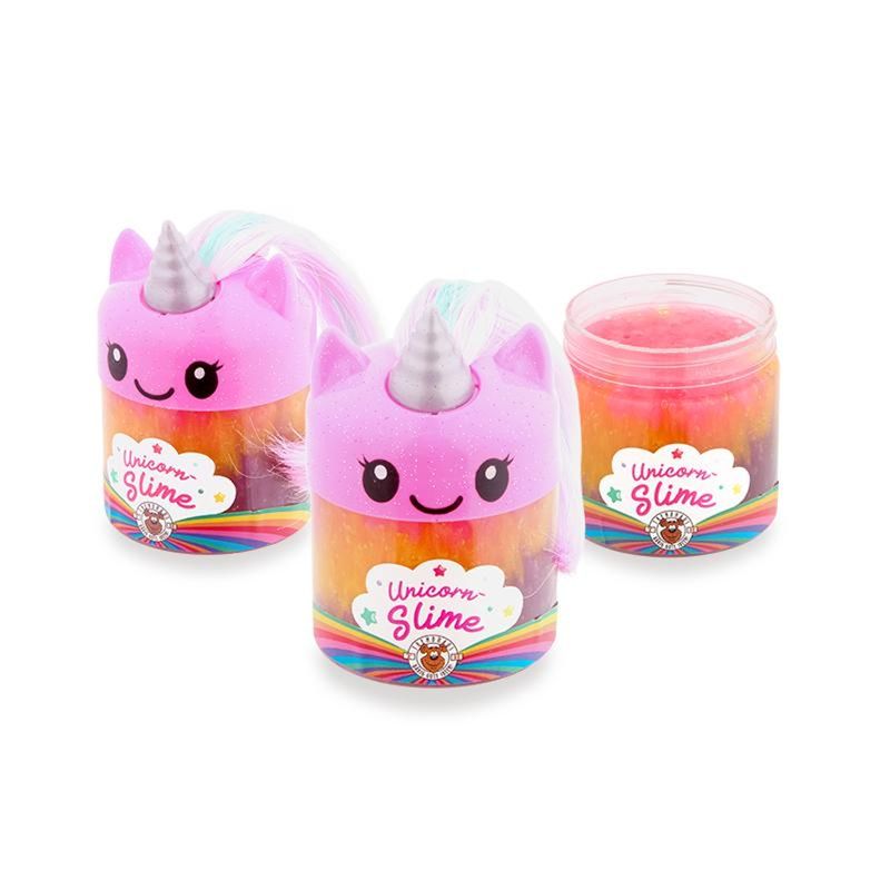 RAINBOW POWER Style & Play Unicorn Slime, 3 assorted