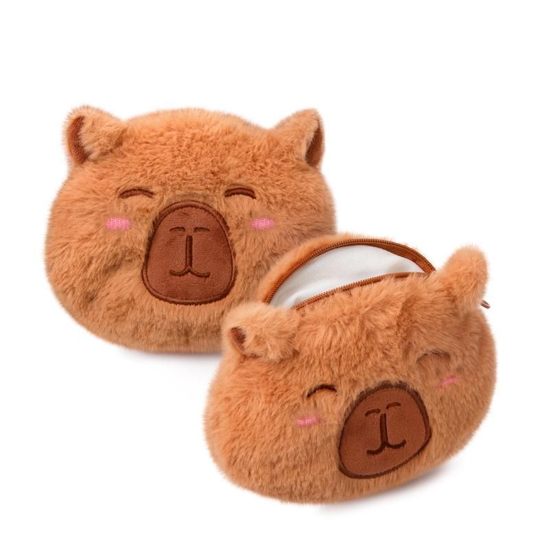 CAPYBARA HAPPY LIFE Fluffy Purse