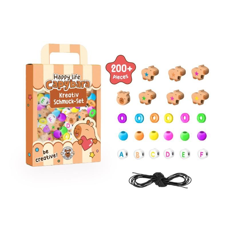 CAPYBARA HAPPY LIFE Creative Jewellery Set