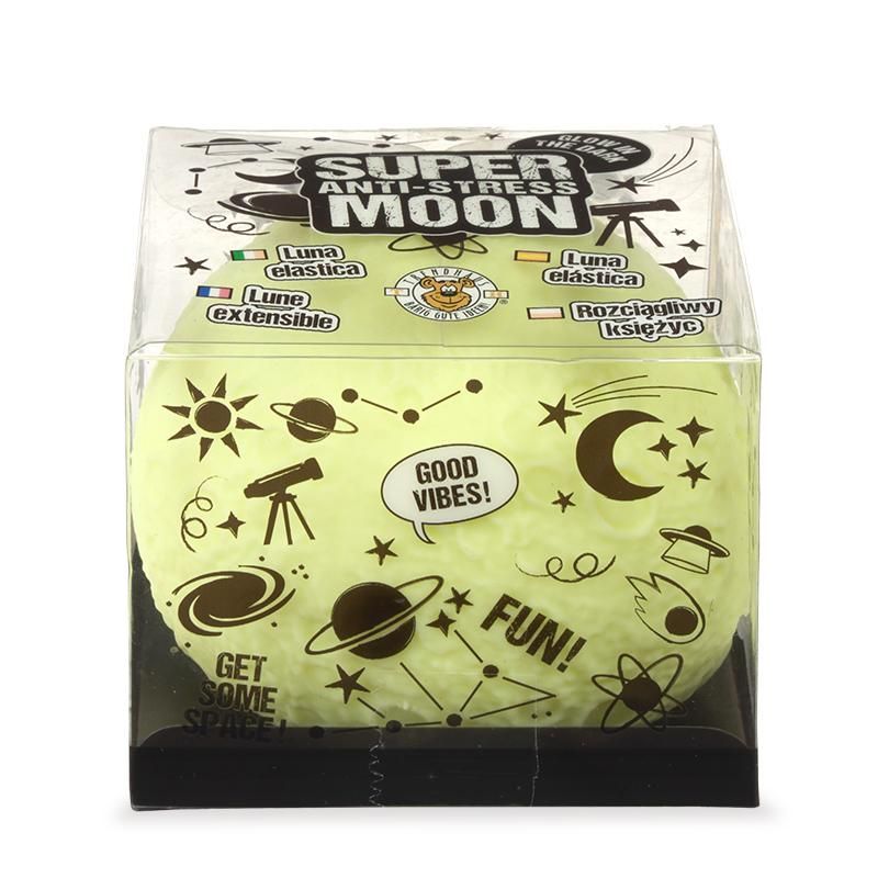 XXL Anti-Stress Moon, glow in the dark