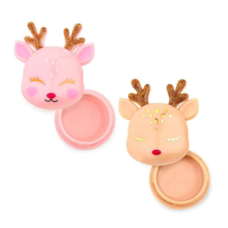 MAKE A WISH Glitter Lip Balm in Reindeer Tin 5g, 2 assorted