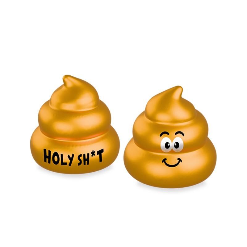 HOLY SH*T Soft Squeeze Golden Anti-Stress Poo