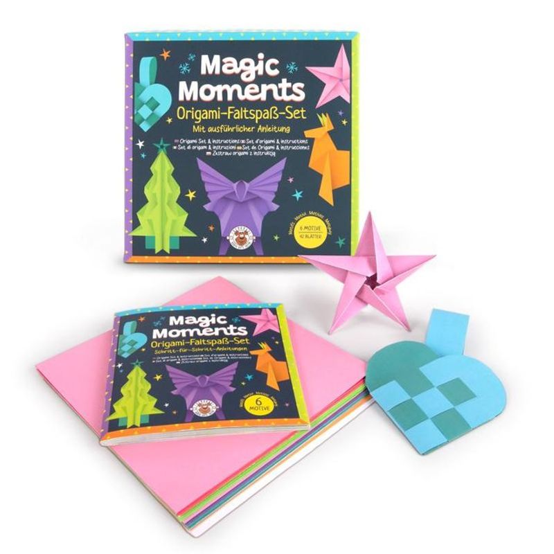 MAGIC MOMENTS WS Origami folding fun set 42 sheets