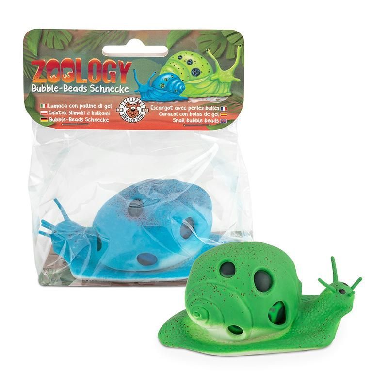 ZOO Snail bubble beads, 2 assorted
