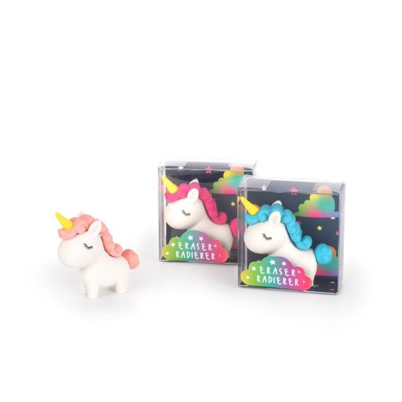 DREAMLAND Eraser unicorn, 3 assorted