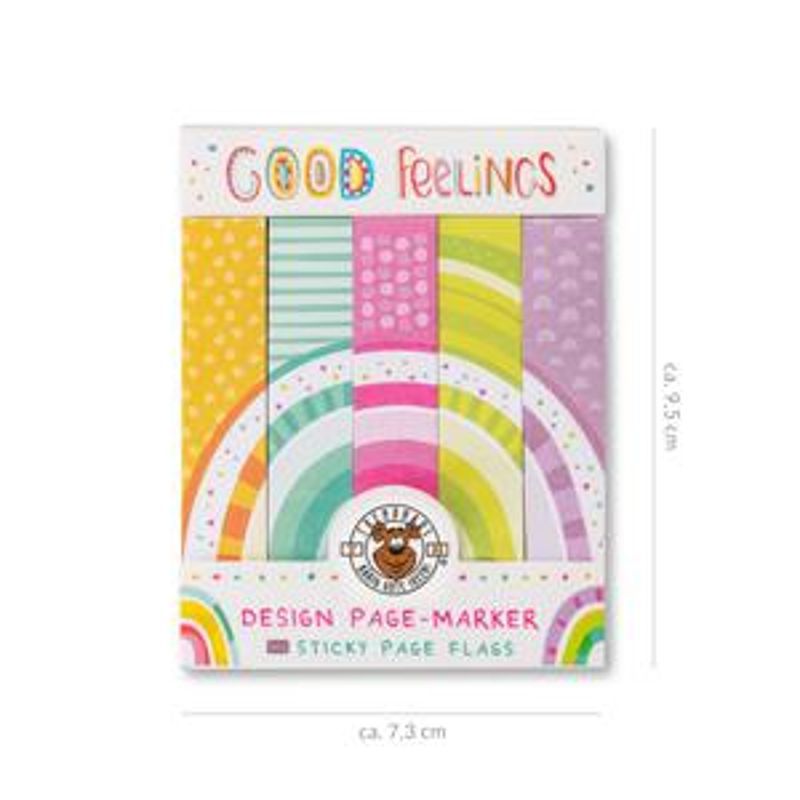 GOOD FEELINGS Design Page Marker 375 sheets
