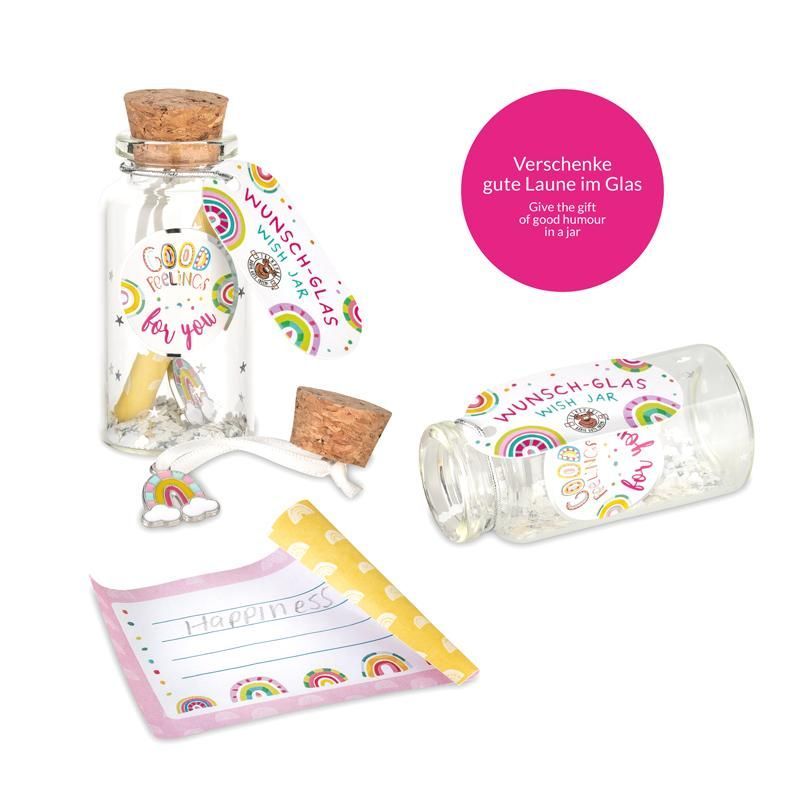 GOOD FEELINGS Voucher Jars With Metal Pendant