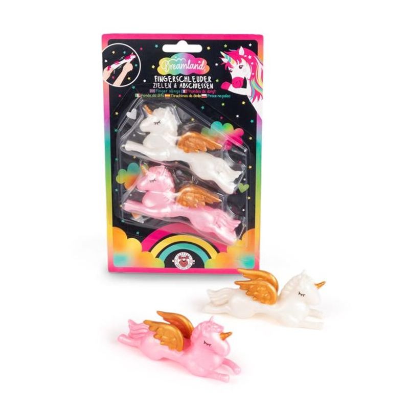 DREAMLAND Unicorn finger slingshot, set of 2