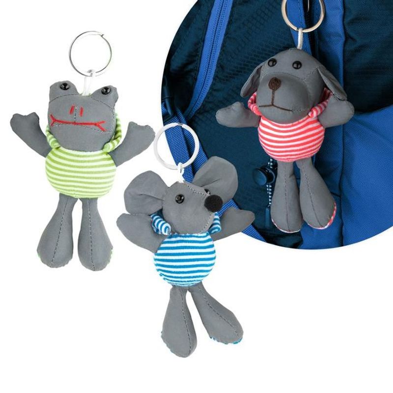 ABC CHAMPIONS Figure pendant reflective 12cm, 3 assorted