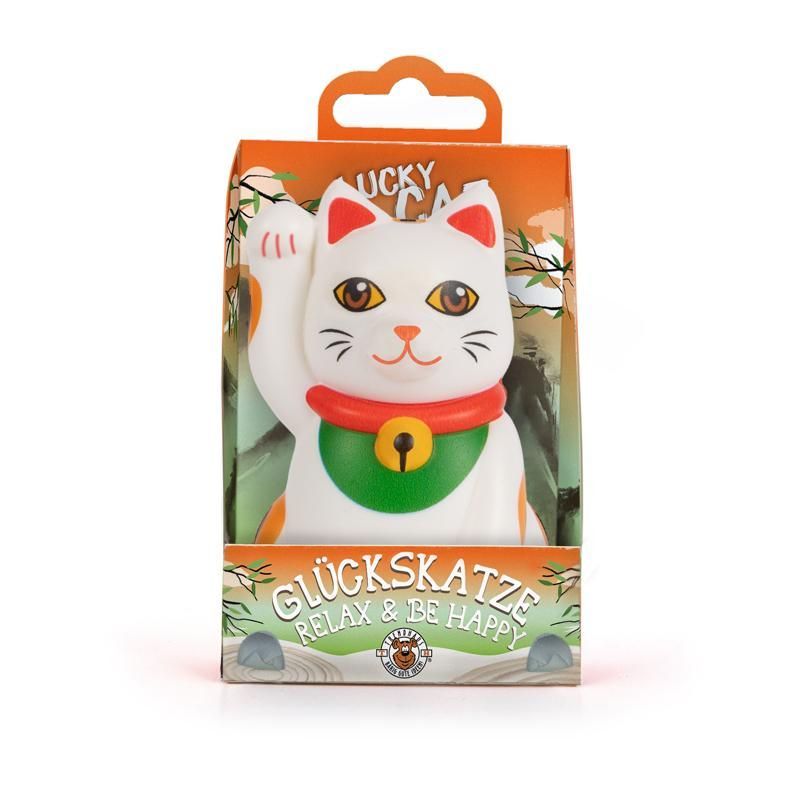 LUCKY CAT Soft Happy Cat Relax & Be Happy