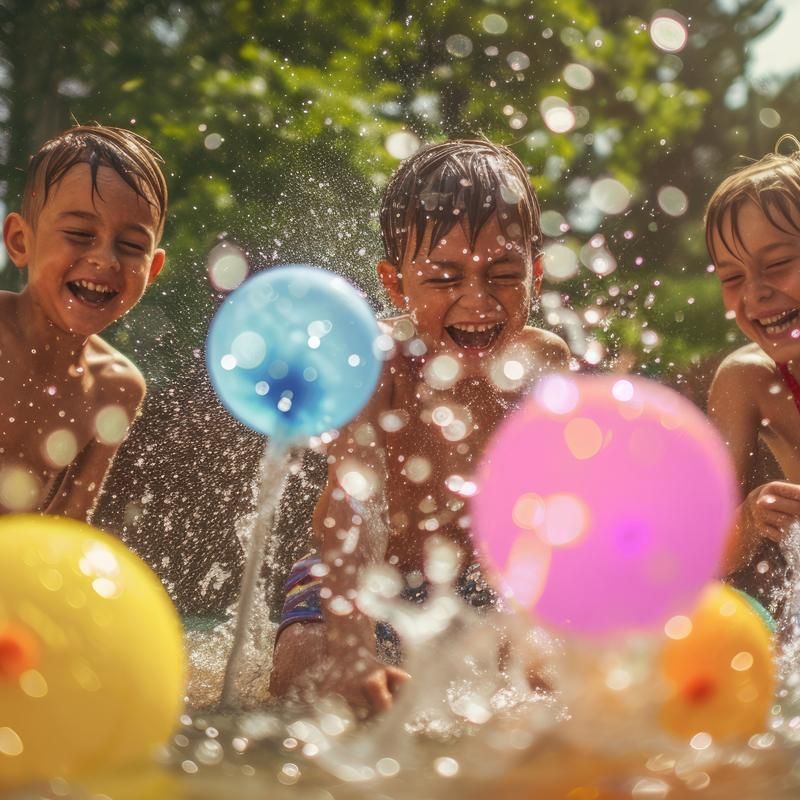 TAKE ACTION Water bombs set 100 pcs, 3 assorted