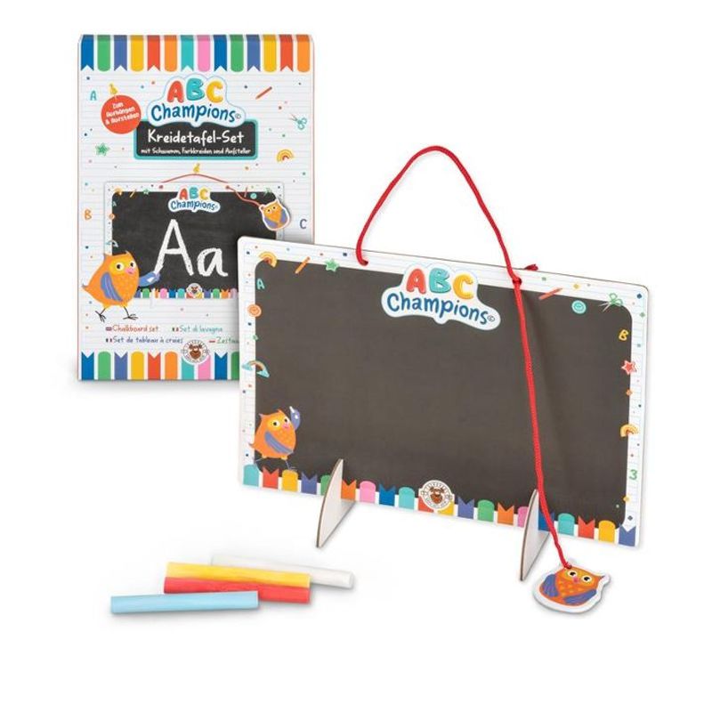 ABC CHAMPIONS Chalkboard set