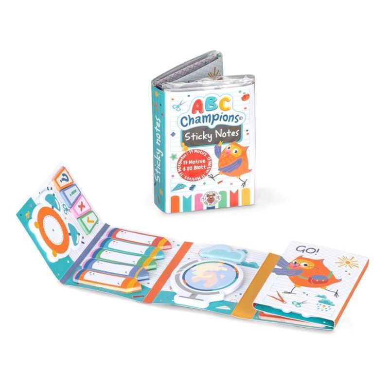 ABC CHAMPIONS Sticky Notes mini organiser 340 sheets