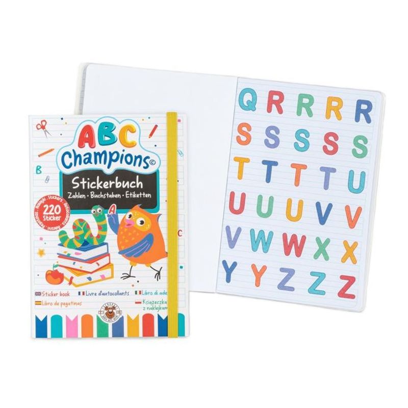 ABC CHAMPIONS Sticker books 220 pieces