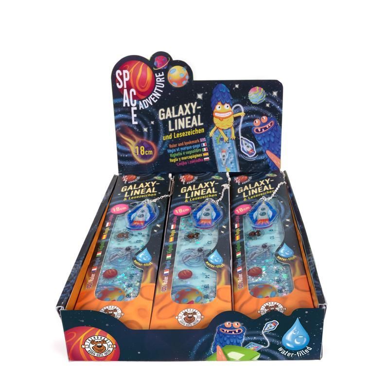SPACE ADVENTURE Galaxy Rulers 18cm & Bookmarks