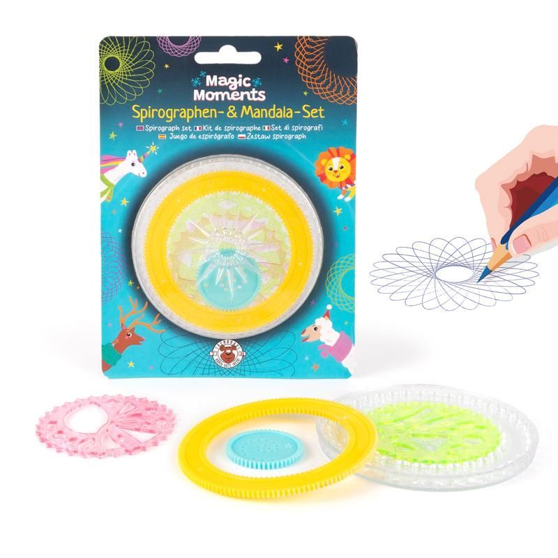 MAGIC MOMENTS WS Spirograph & Mandala Set, 6 pieces