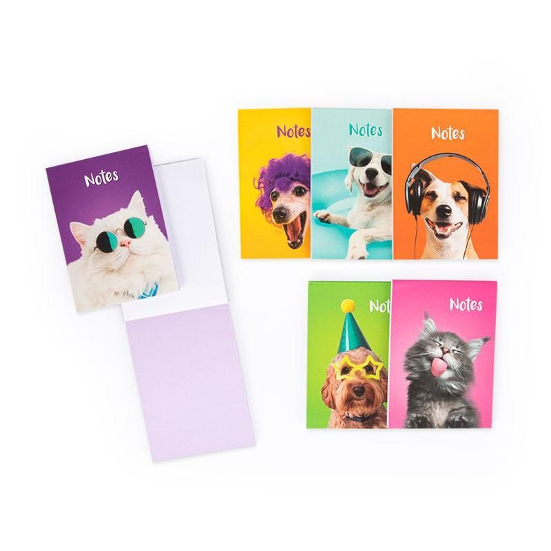 Mini Notepad Happiness 40 sheets, 6 assorted