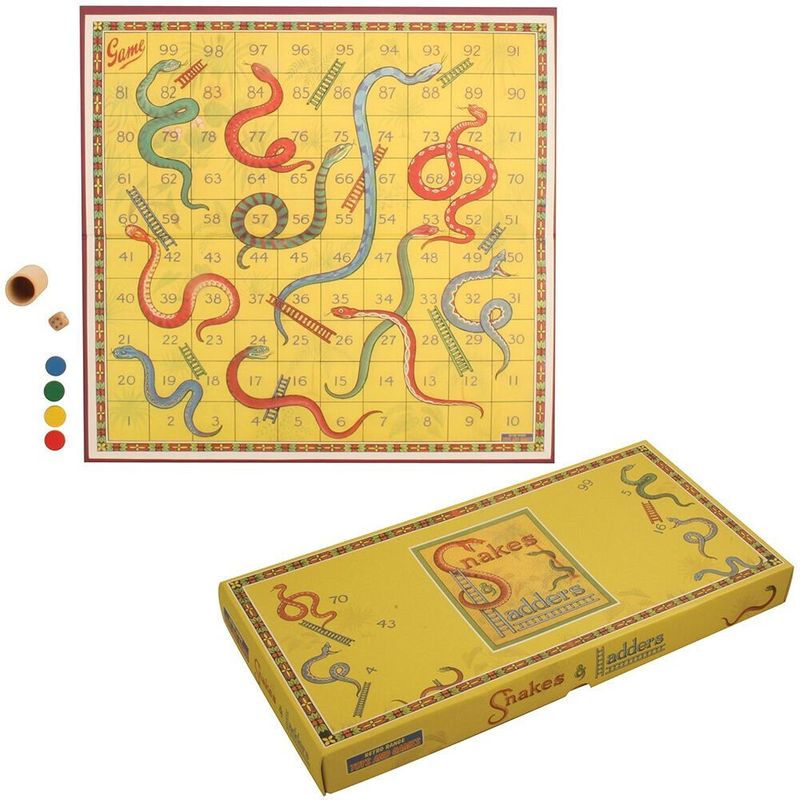 7344 Snakes & Ladders Game
