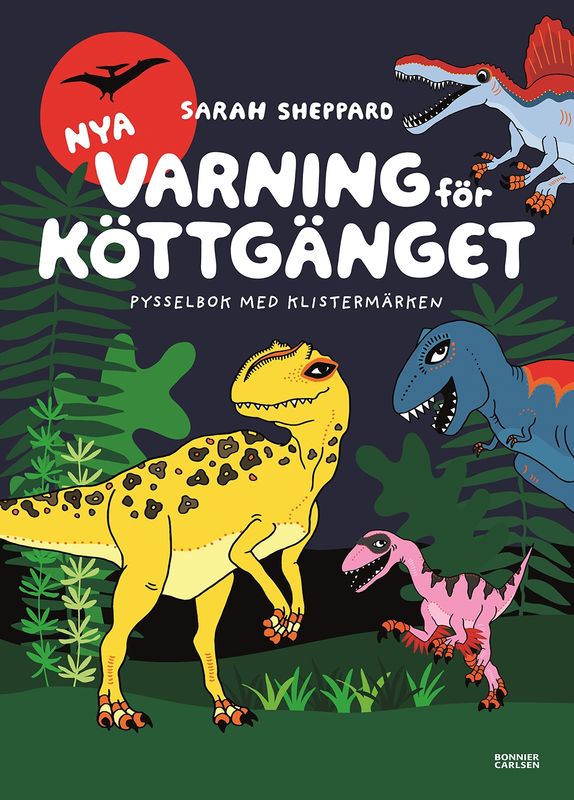 Varning för Köttgänget - pysselbok med klistermärken