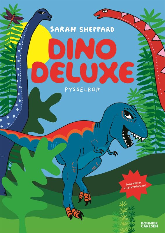 Dino deluxe - pysselbok med klistermärken