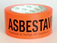 Tejp asbestavfall
