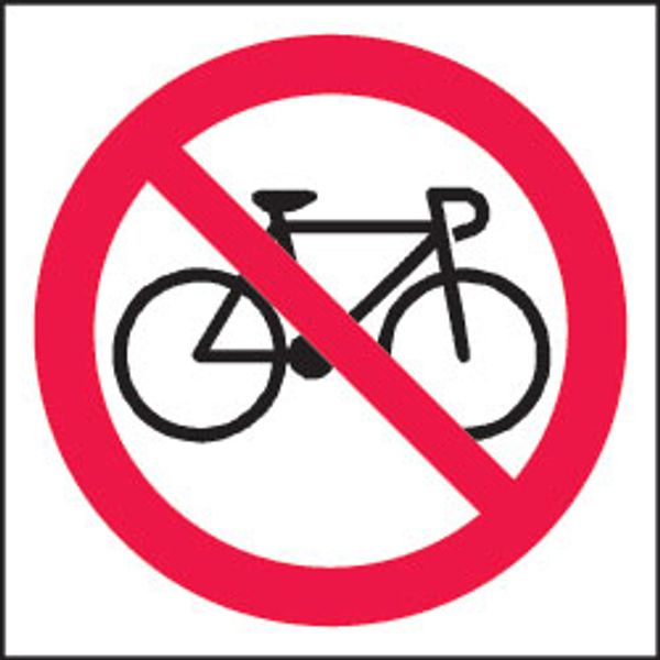 120 Cykling förbjuden