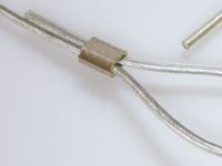 Klämlås aluminium Z3,0 för wire Ø3, mm