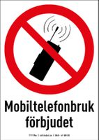 117 Mobiltelefonbruk förbjudet