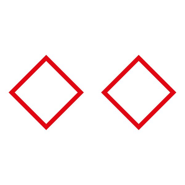 Märkband med 2 valfria GHS-symboler