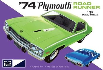 1974 Plymouth Road Runner, 1:25 MPC Byggmodell