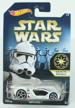 Hot Wheels Star Wars Galactic Republic Impavido 1 DFV71 2015