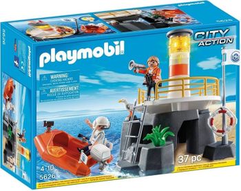 City Action - Lighthouse with Rescue Craft