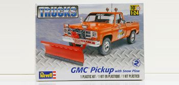 GMC Pick Up with Snow Plow plast byggsats