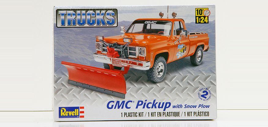 GMC Pick Up with Snow Plow plast byggsats