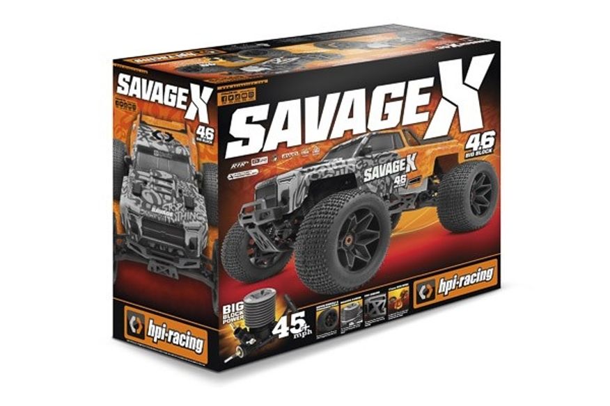 HPI Racing - Savage X Nitro 4.6 GT-6 Monster Truck - RTR HP160100
