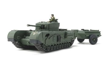 Tamiya 1/48 BRITISH TANK CHURCHILL MK.VII CROCODILE