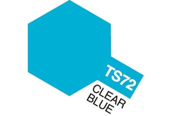 Tamiya TS-72 CLEAR BLUE spray