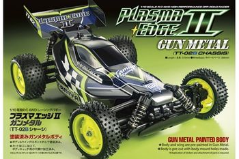 TAMIYA 47446 1:10 R/C PLASMA EDGE II GUN METAL (TT-02B)