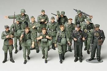 Tamiya 1/48 WWII GERMAN INFANTRY