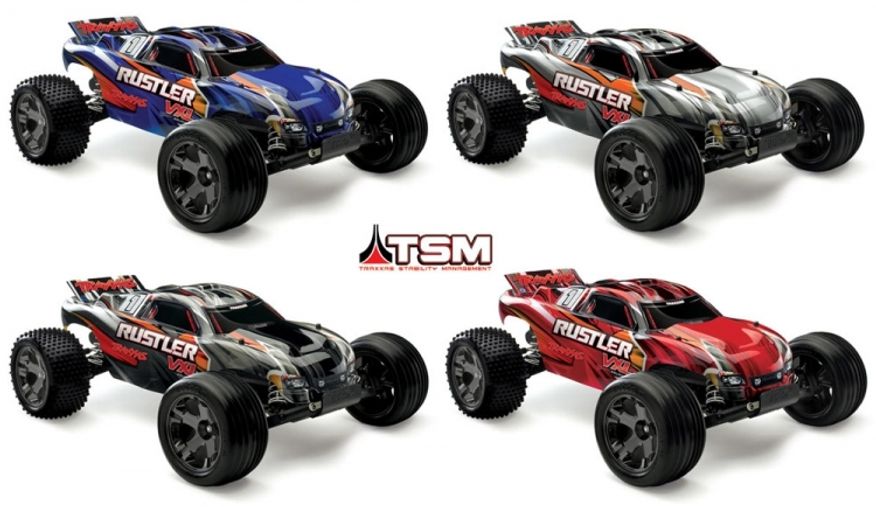 Traxxas Rustler VXL 2WD 1/10 RTR TQi TSM