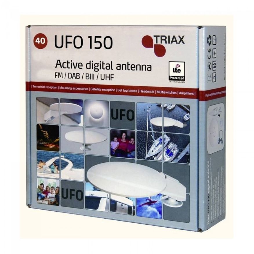 Triax UFO-Antenn 150 LTE för Bil/Båt/Husbil/Husvagn