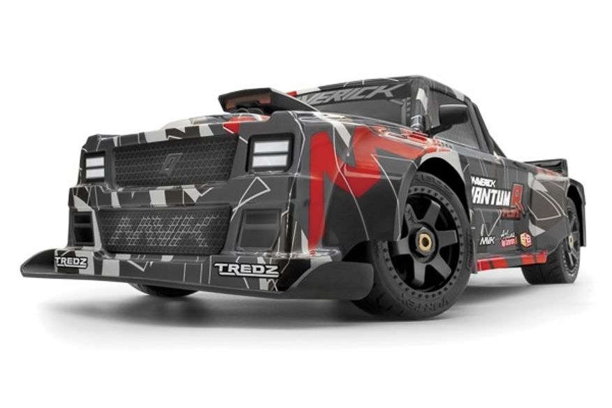 HPI RACING QUANTUMR FLUX 4S 1/8 4WD RACE TRUCK - GREY/RED