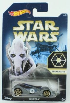 Hot Wheels Star Wars Separatists Sinistra Car 4/8 DFV72