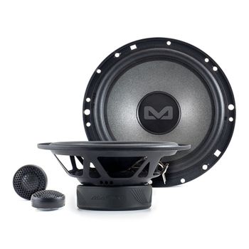 AMPIRE Component Speaker 16cm, polyglass/paper membrane, 19mm silk dome tweeter