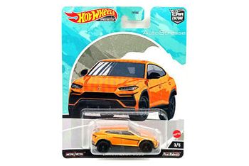 Hot Wheels FPY86-HCK16 Lamborghini Urus Orange Metallic - Car Road 3/5 1:64