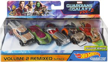 Hot Wheels DXM19 Guardians of the Galaxy 5-Car Pack DXM19